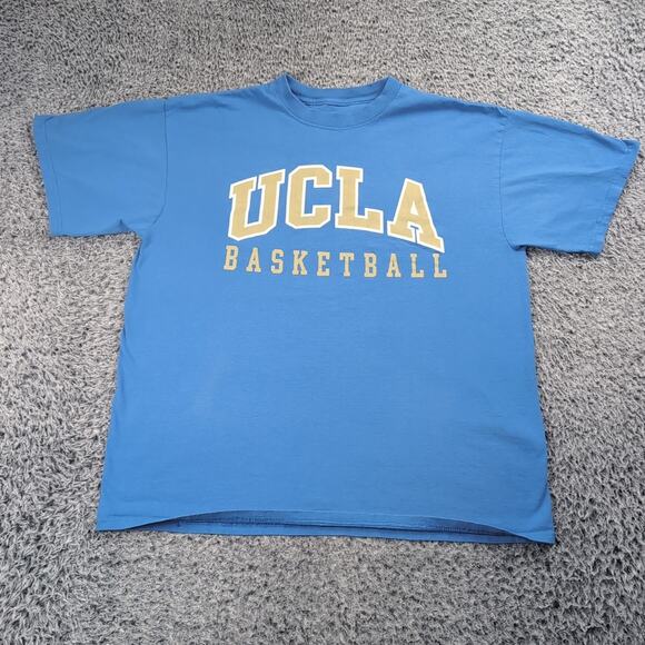 adidas Other - UCLA Bruins Shirt Adult Large Blue Logo NCAA Short Sleeve Adidas Basketball Tee